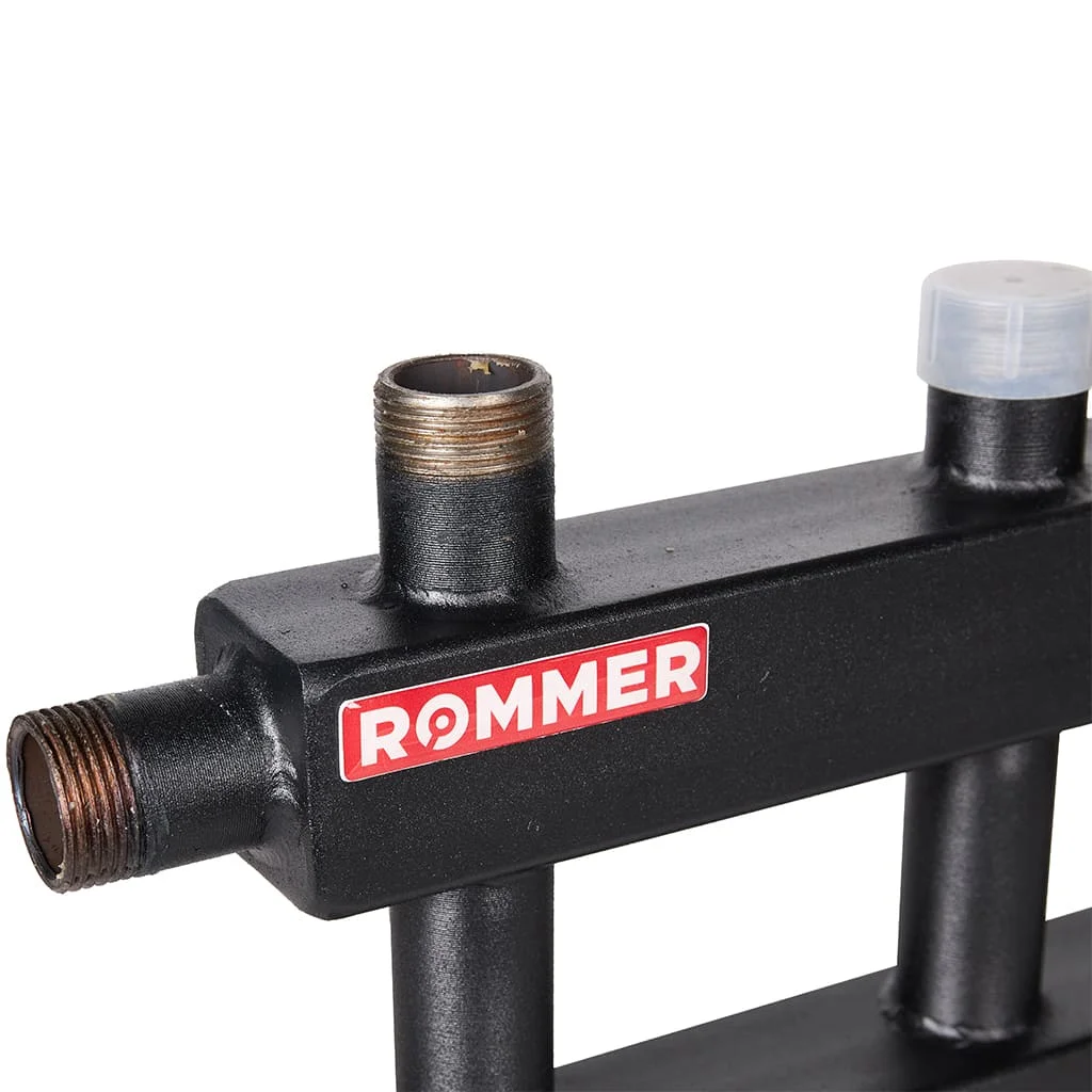 ROMMER RDG-0060-024025 ROMMER Коллектор (дублер компакт) с гидроразделителем на 2+2+1 контура до 60 кВт ROMMER RDG-0060-024025 ROMMER Коллектор (дублер компакт) с гидроразделителем на 2+2+1 контура до 60 кВт