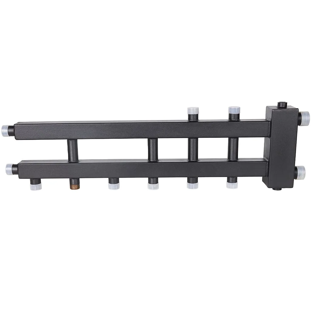ROMMER RDG-0060-024035 ROMMER Коллектор (дублер компакт) с гидроразделителем на 3+1+1 контура до 60 кВт ROMMER RDG-0060-024035 ROMMER Коллектор (дублер компакт) с гидроразделителем на 3+1+1 контура до 60 кВт