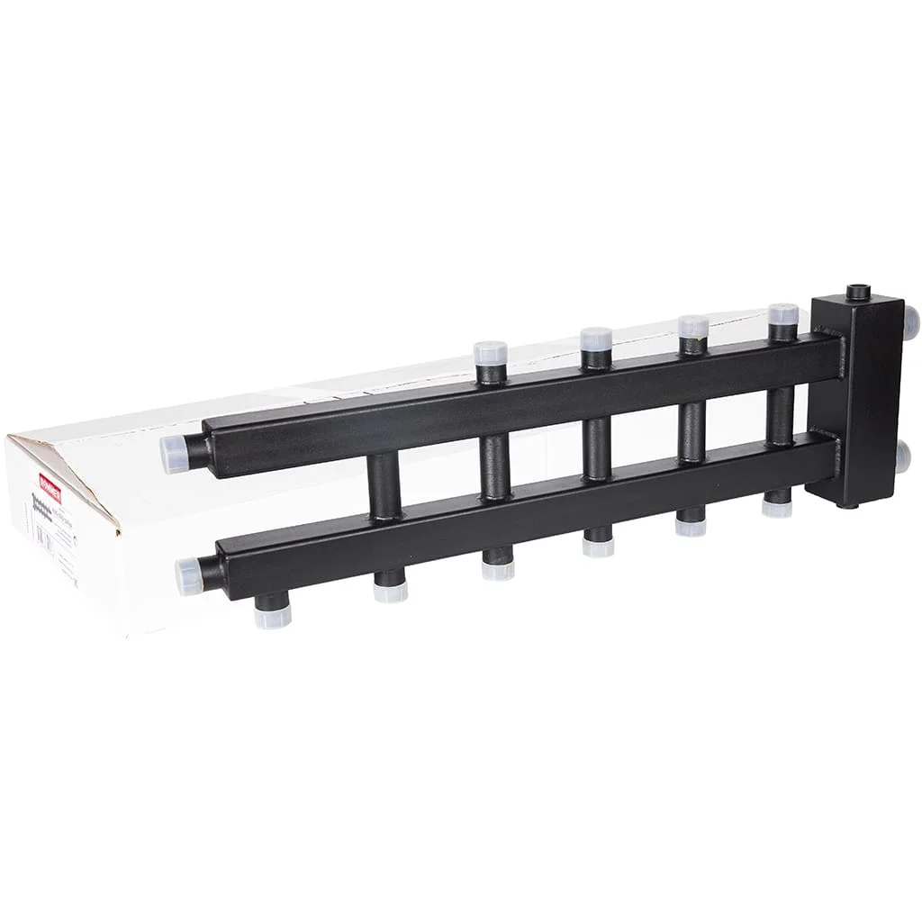 ROMMER RDG-0060-024036 ROMMER Коллектор (дублер компакт) с гидроразделителем на 3+2+1 контура до 60 кВт ROMMER RDG-0060-024036 ROMMER Коллектор (дублер компакт) с гидроразделителем на 3+2+1 контура до 60 кВт