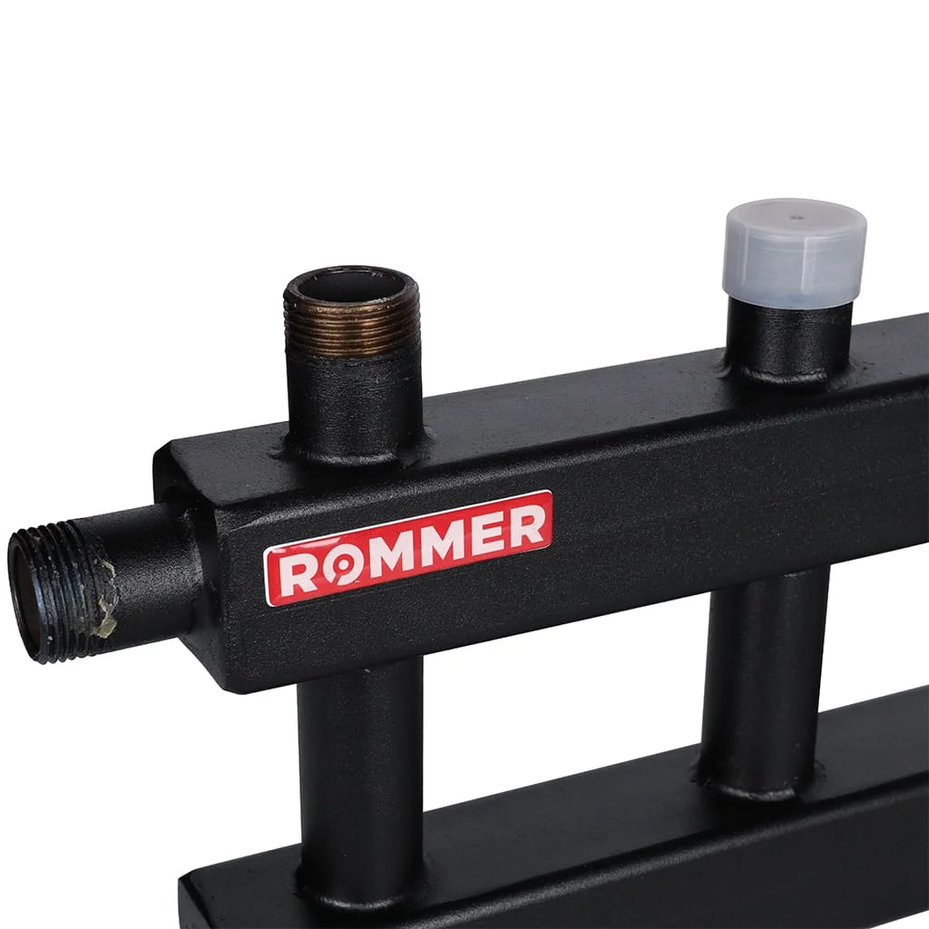 ROMMER RDG-0060-024037 ROMMER Коллектор (дублер компакт) с гидроразделителем на 3+3+1 контура до 60 кВт ROMMER RDG-0060-024037 ROMMER Коллектор (дублер компакт) с гидроразделителем на 3+3+1 контура до 60 кВт