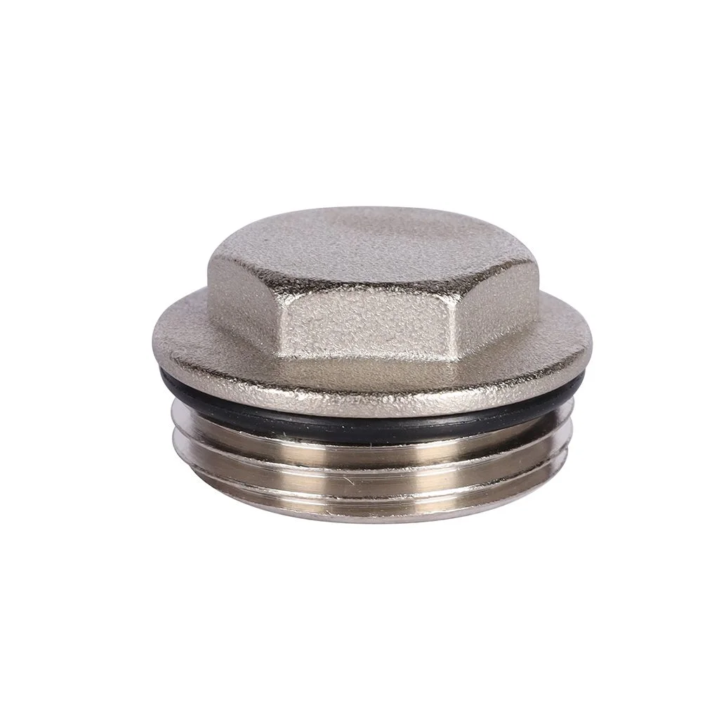 ROMMER RFP-0001-000001 ROMMER Заглушка концевая для коллектора НР никелированная с уплотнительным кольцом, 1 ROMMER RFP-0001-000001 ROMMER Заглушка концевая для коллектора НР никелированная с уплотнительным кольцом, 1