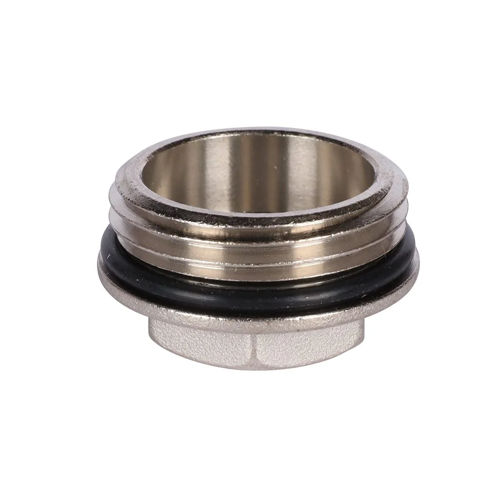 ROMMER RFP-0001-000001 ROMMER Заглушка концевая для коллектора НР никелированная с уплотнительным кольцом, 1 ROMMER RFP-0001-000001 ROMMER Заглушка концевая для коллектора НР никелированная с уплотнительным кольцом, 1