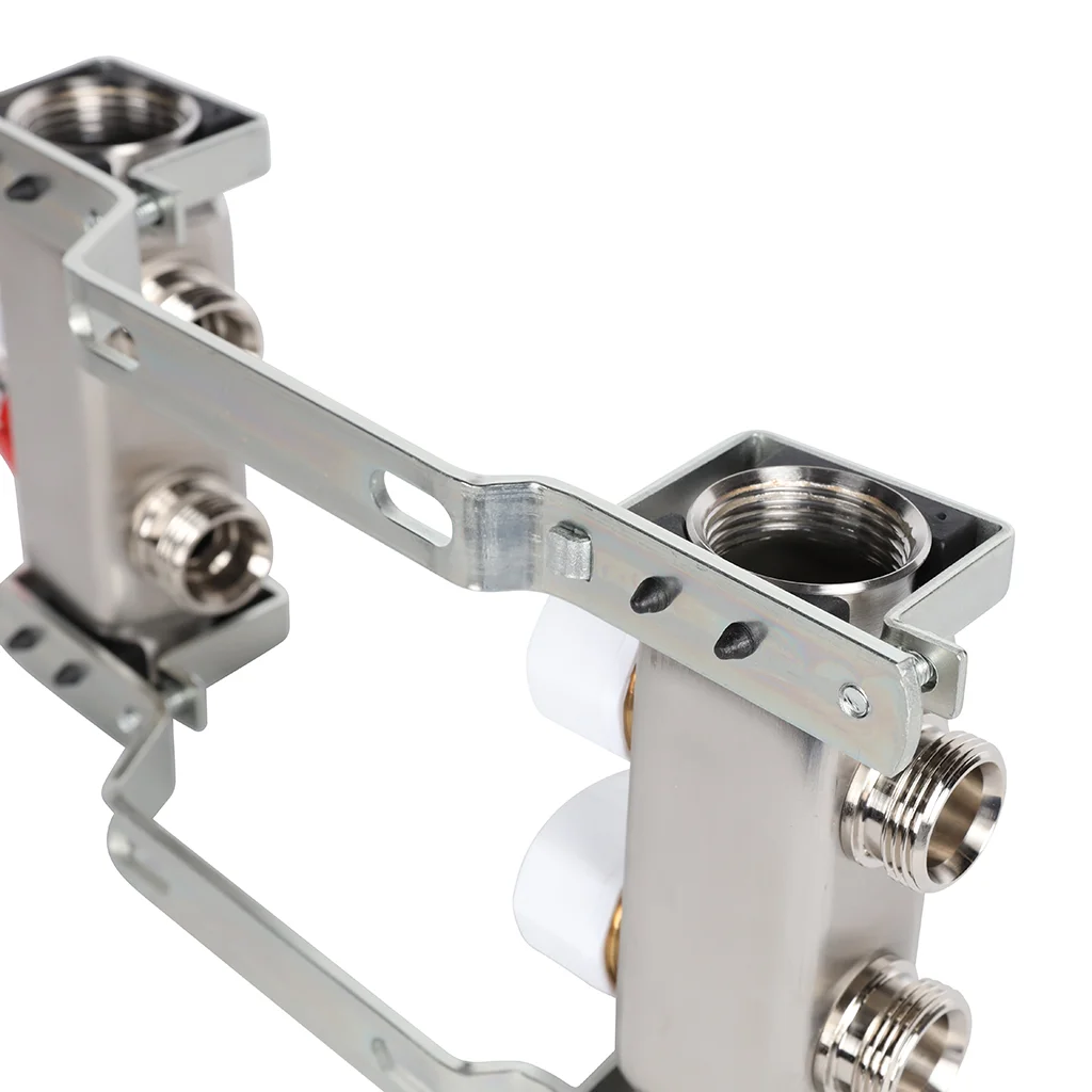 ROMMER RMS-1200-000002 ROMMER Коллектор из нержавеющей стали с расходомерами 2 вых. ROMMER RMS-1200-000002 ROMMER Коллектор из нержавеющей стали с расходомерами 2 вых.