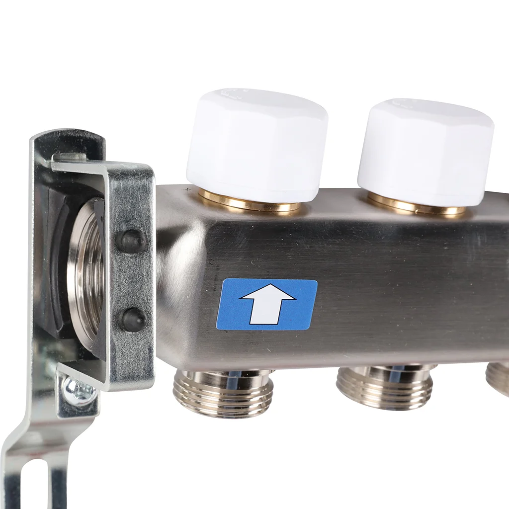 ROMMER RMS-1200-000007 ROMMER Коллектор из нержавеющей стали с расходомерами 7 вых. ROMMER RMS-1200-000007 ROMMER Коллектор из нержавеющей стали с расходомерами 7 вых.