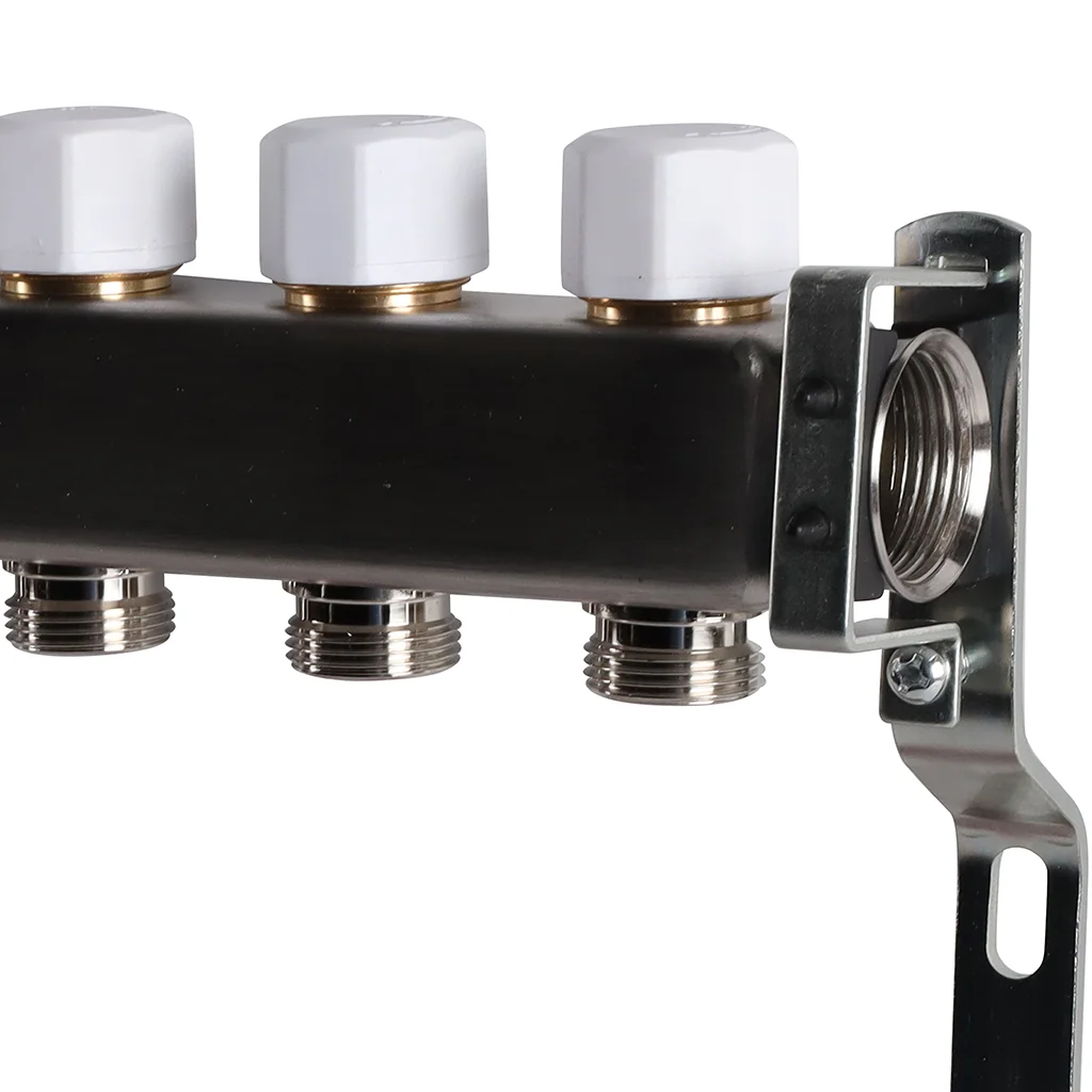 ROMMER RMS-1200-000010 ROMMER Коллектор из нержавеющей стали с расходомерами 10 вых. ROMMER RMS-1200-000010 ROMMER Коллектор из нержавеющей стали с расходомерами 10 вых.