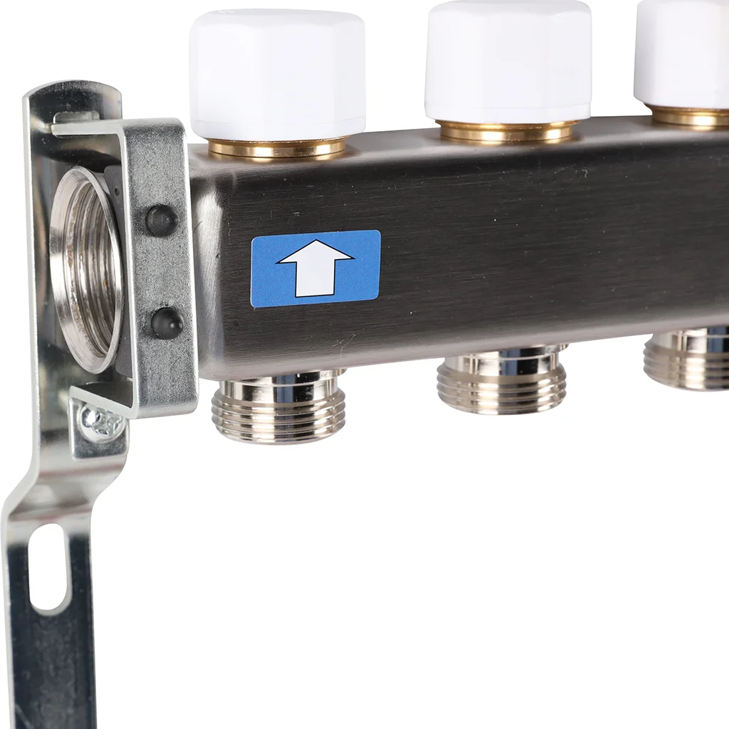 ROMMER RMS-1200-000010 ROMMER Коллектор из нержавеющей стали с расходомерами 10 вых. ROMMER RMS-1200-000010 ROMMER Коллектор из нержавеющей стали с расходомерами 10 вых.