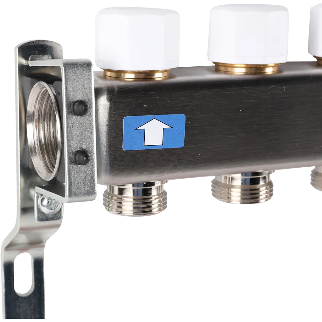 ROMMER RMS-1200-000011 ROMMER Коллектор из нержавеющей стали с расходомерами 11 вых. ROMMER RMS-1200-000011 ROMMER Коллектор из нержавеющей стали с расходомерами 11 вых.
