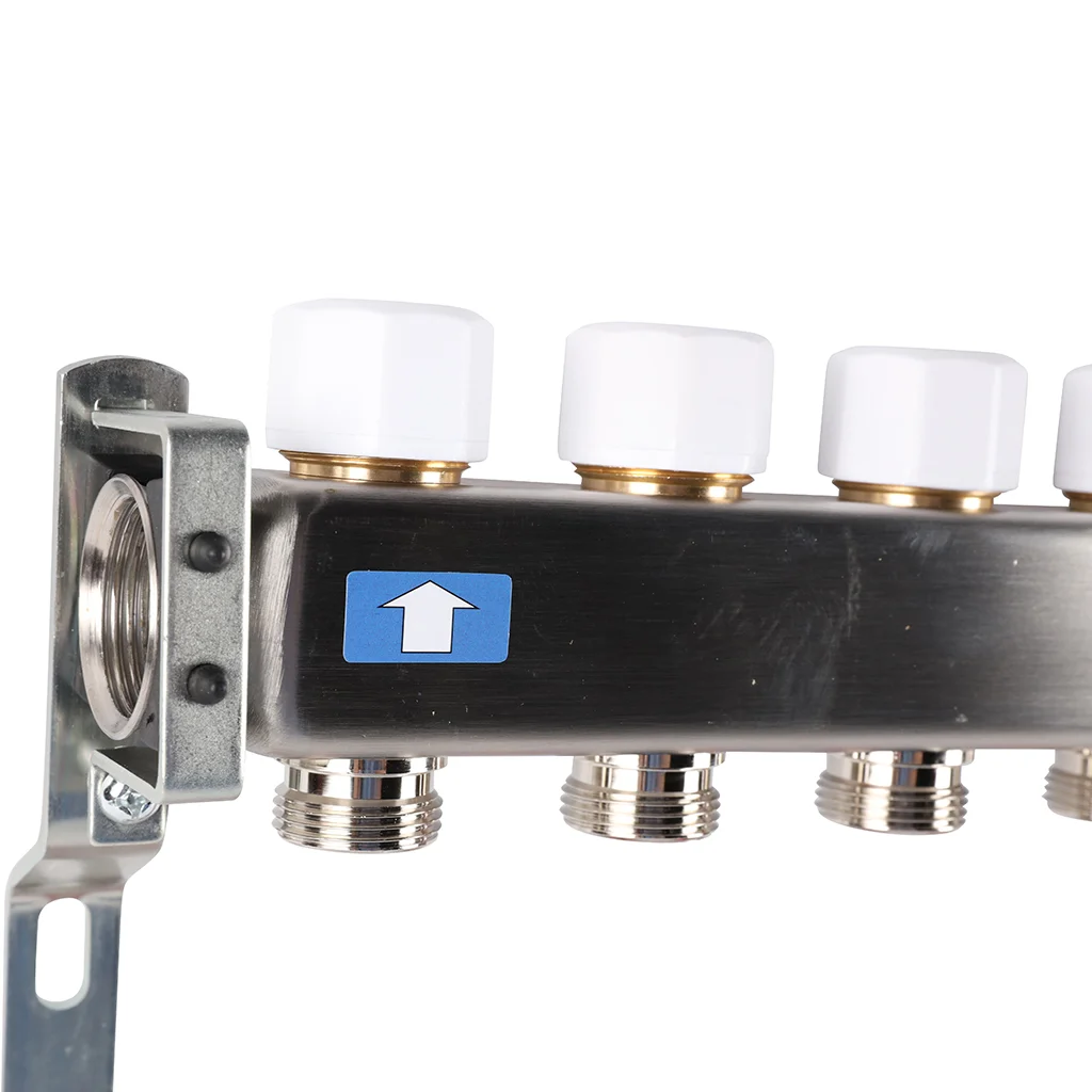 ROMMER RMS-1200-000012 ROMMER Коллектор из нержавеющей стали с расходомерами 12 вых. ROMMER RMS-1200-000012 ROMMER Коллектор из нержавеющей стали с расходомерами 12 вых.