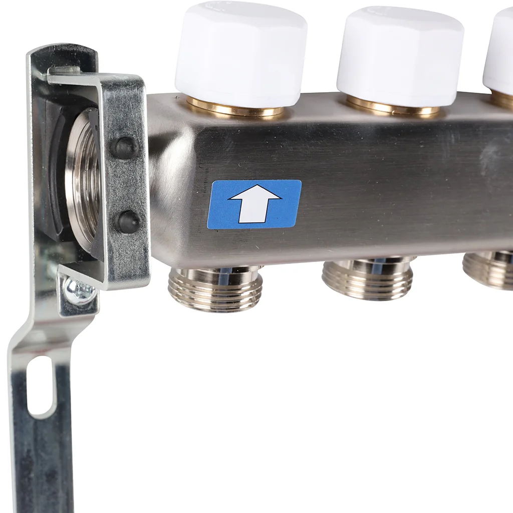 ROMMER RMS-1201-000011 ROMMER Коллектор из нержавеющей стали с расходомерами, с клапаном вып. воздуха и сливом 11 вых. ROMMER RMS-1201-000011 ROMMER Коллектор из нержавеющей стали с расходомерами, с клапаном вып. воздуха и сливом 11 вых.