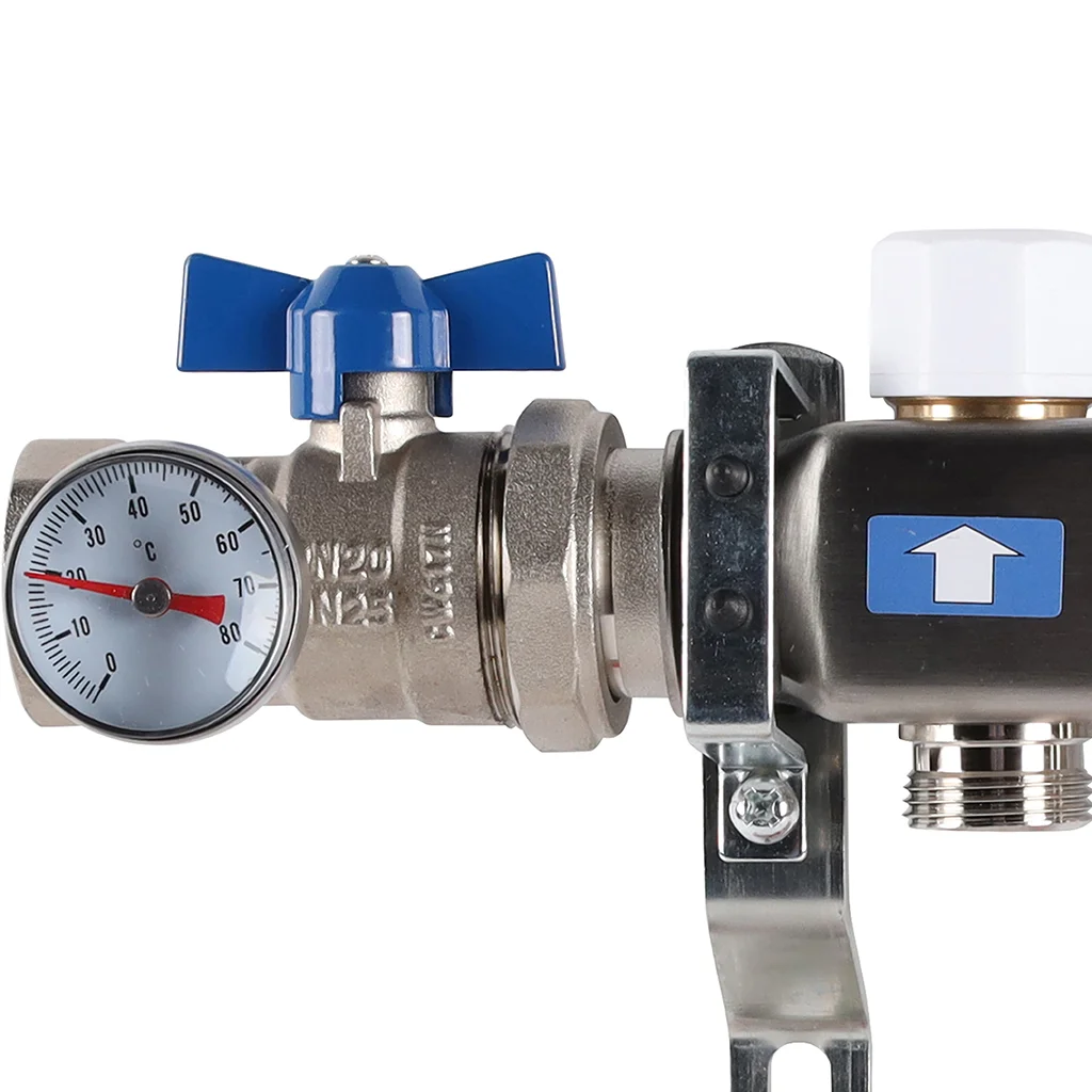 ROMMER RMS-1210-000004 ROMMER Коллектор из нержавеющей стали в сборе с расходомерами 4 вых. ROMMER RMS-1210-000004 ROMMER Коллектор из нержавеющей стали в сборе с расходомерами 4 вых.