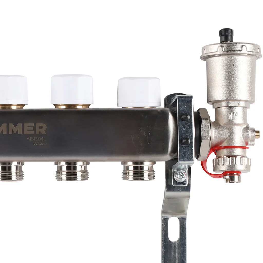 ROMMER RMS-1210-000005 ROMMER Коллектор из нержавеющей стали в сборе с расходомерами 5 вых. ROMMER RMS-1210-000005 ROMMER Коллектор из нержавеющей стали в сборе с расходомерами 5 вых.