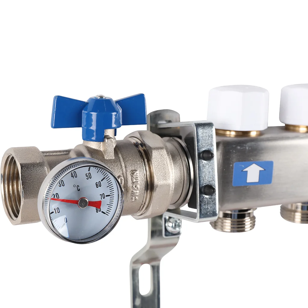 ROMMER RMS-1210-000006 ROMMER Коллектор из нержавеющей стали в сборе с расходомерами 6 вых. ROMMER RMS-1210-000006 ROMMER Коллектор из нержавеющей стали в сборе с расходомерами 6 вых.