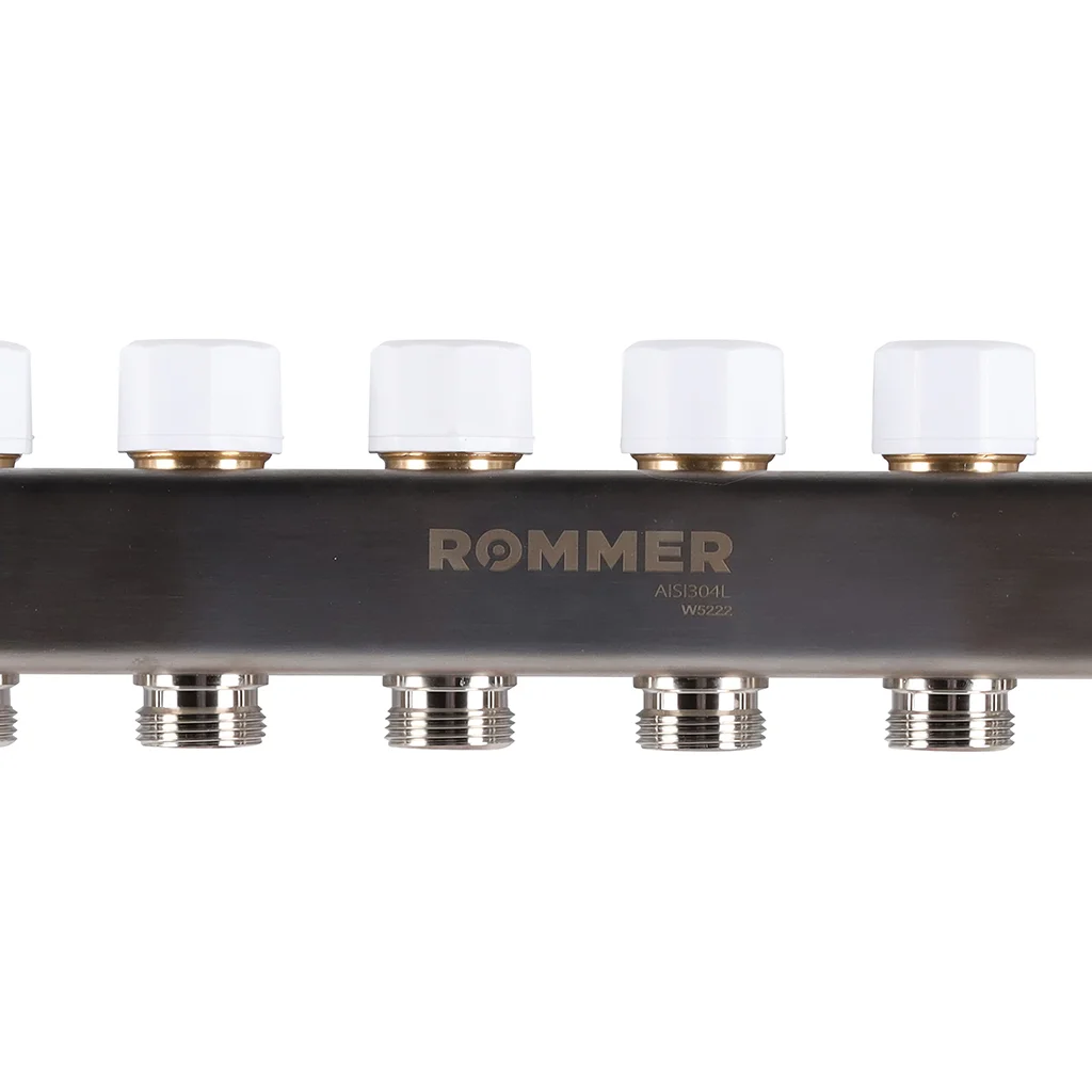 ROMMER RMS-1210-000006 ROMMER Коллектор из нержавеющей стали в сборе с расходомерами 6 вых. ROMMER RMS-1210-000006 ROMMER Коллектор из нержавеющей стали в сборе с расходомерами 6 вых.
