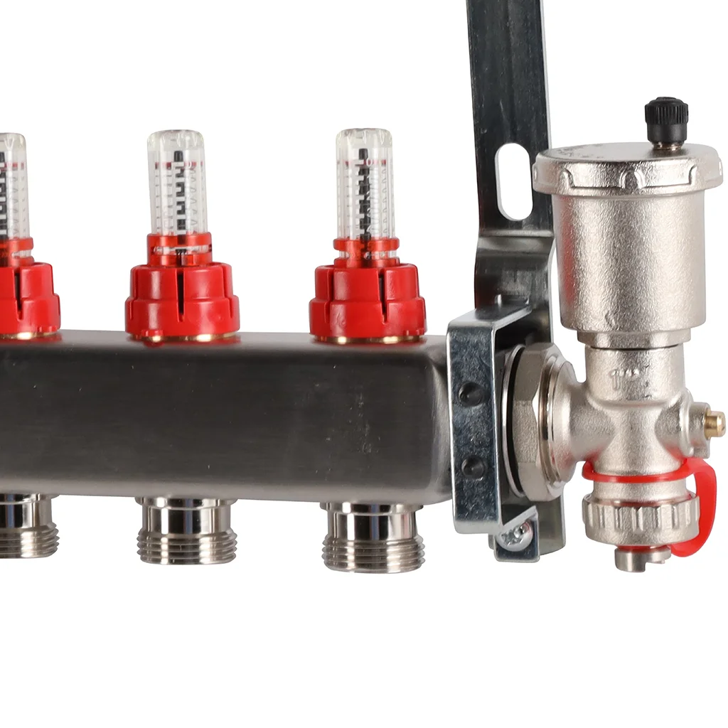 ROMMER RMS-1210-000006 ROMMER Коллектор из нержавеющей стали в сборе с расходомерами 6 вых. ROMMER RMS-1210-000006 ROMMER Коллектор из нержавеющей стали в сборе с расходомерами 6 вых.