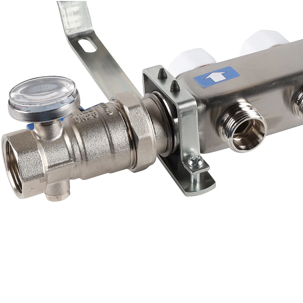 ROMMER RMS-1210-000007 ROMMER Коллектор из нержавеющей стали в сборе с расходомерами 7 вых. ROMMER RMS-1210-000007 ROMMER Коллектор из нержавеющей стали в сборе с расходомерами 7 вых.