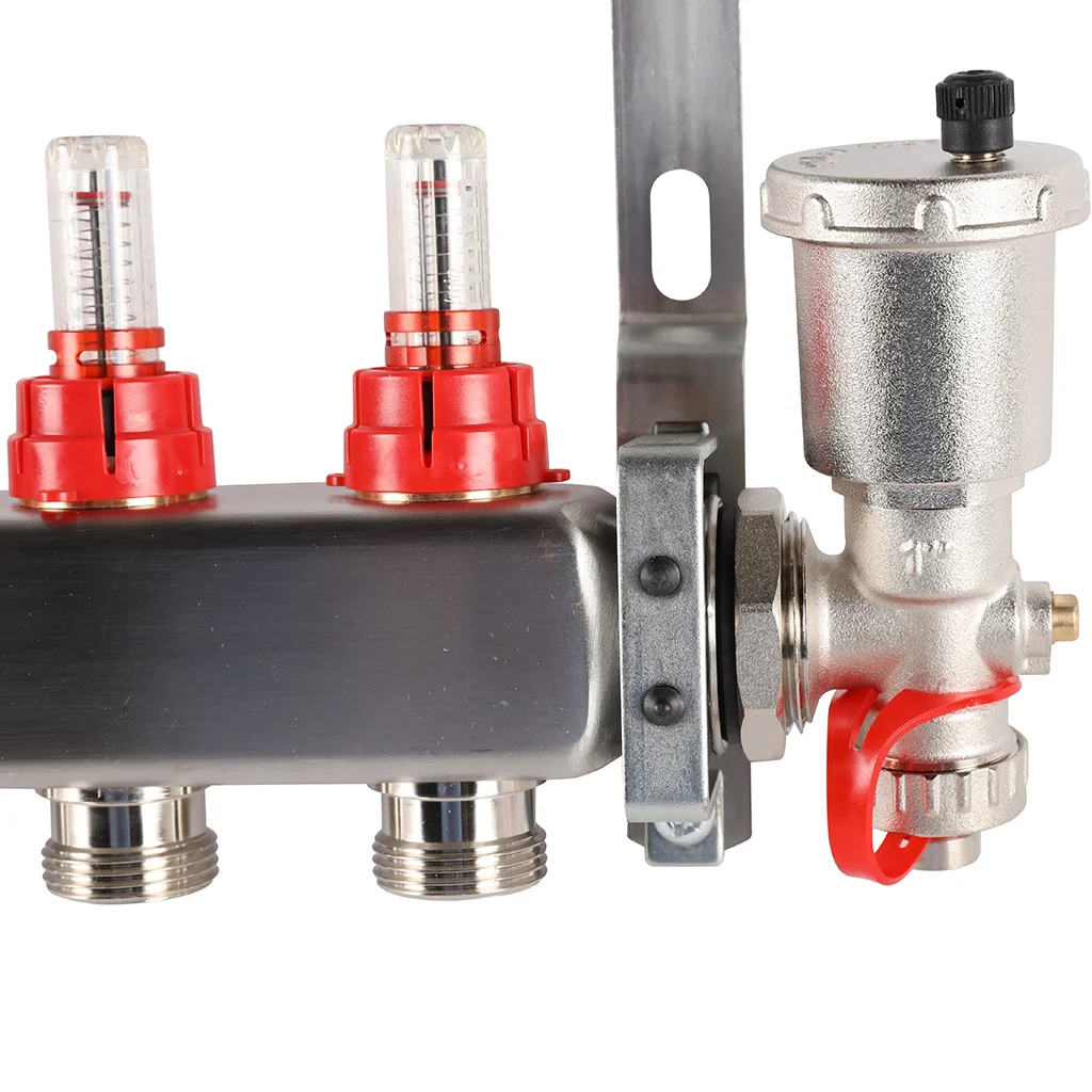 ROMMER RMS-1210-000009 ROMMER Коллектор из нержавеющей стали в сборе с расходомерами 9 вых. ROMMER RMS-1210-000009 ROMMER Коллектор из нержавеющей стали в сборе с расходомерами 9 вых.