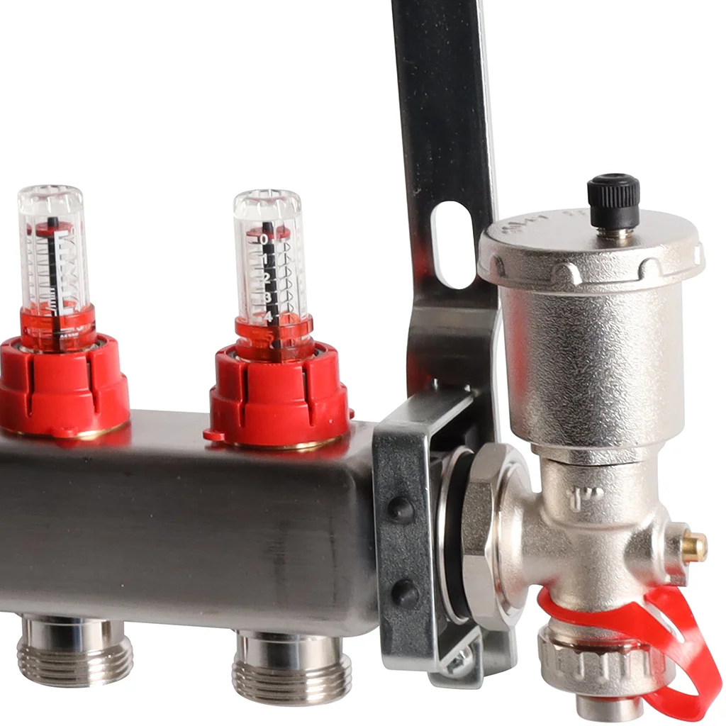 ROMMER RMS-1210-000011 ROMMER Коллектор из нержавеющей стали в сборе с расходомерами 11 вых. ROMMER RMS-1210-000011 ROMMER Коллектор из нержавеющей стали в сборе с расходомерами 11 вых.