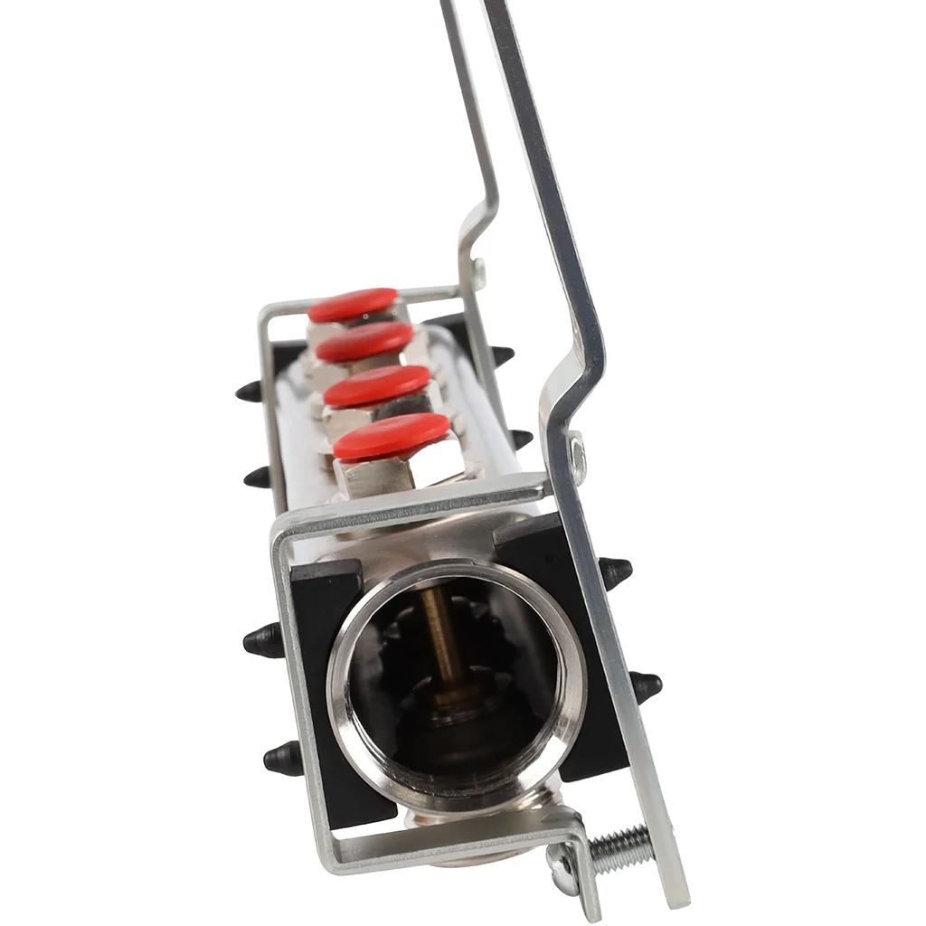 ROMMER RMS-3200-000004 ROMMER Коллектор из нержавеющей стали без расходомеров 4 вых. ROMMER RMS-3200-000004 ROMMER Коллектор из нержавеющей стали без расходомеров 4 вых.