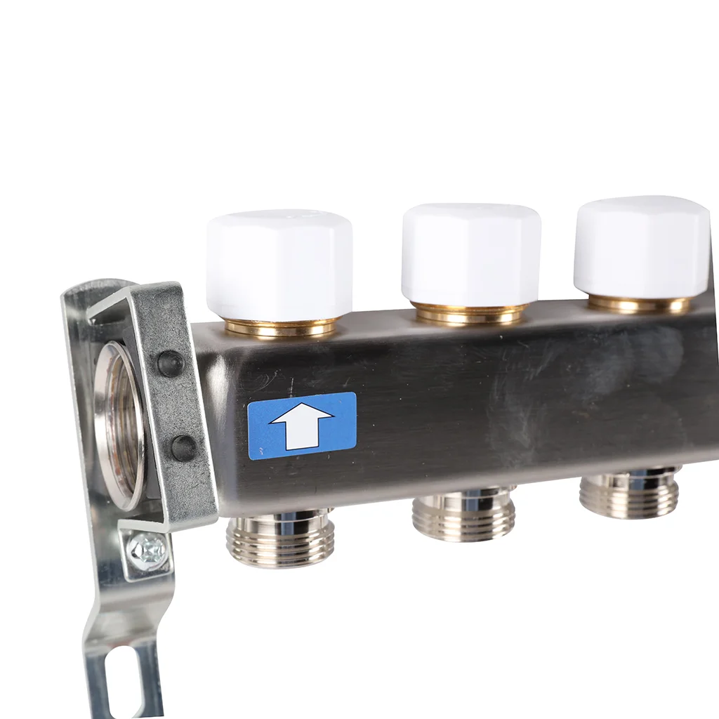 ROMMER RMS-3200-000011 ROMMER Коллектор из нержавеющей стали без расходомеров 11 вых. ROMMER RMS-3200-000011 ROMMER Коллектор из нержавеющей стали без расходомеров 11 вых.