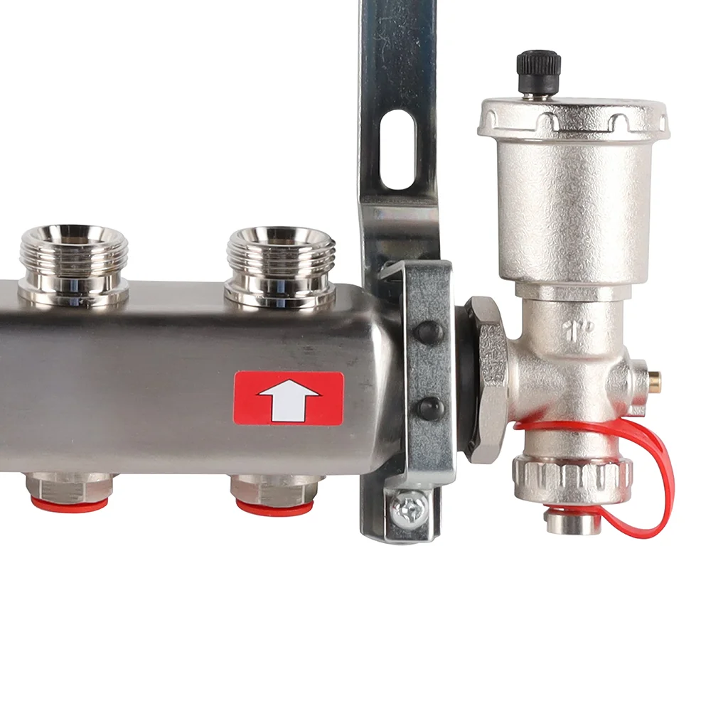 ROMMER RMS-3210-000005 ROMMER Коллектор из нержавеющей стали в сборе без расходомеров 5 вых. ROMMER RMS-3210-000005 ROMMER Коллектор из нержавеющей стали в сборе без расходомеров 5 вых.