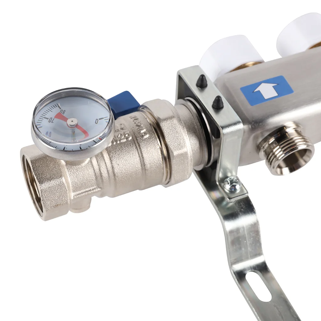 ROMMER RMS-3210-000005 ROMMER Коллектор из нержавеющей стали в сборе без расходомеров 5 вых. ROMMER RMS-3210-000005 ROMMER Коллектор из нержавеющей стали в сборе без расходомеров 5 вых.