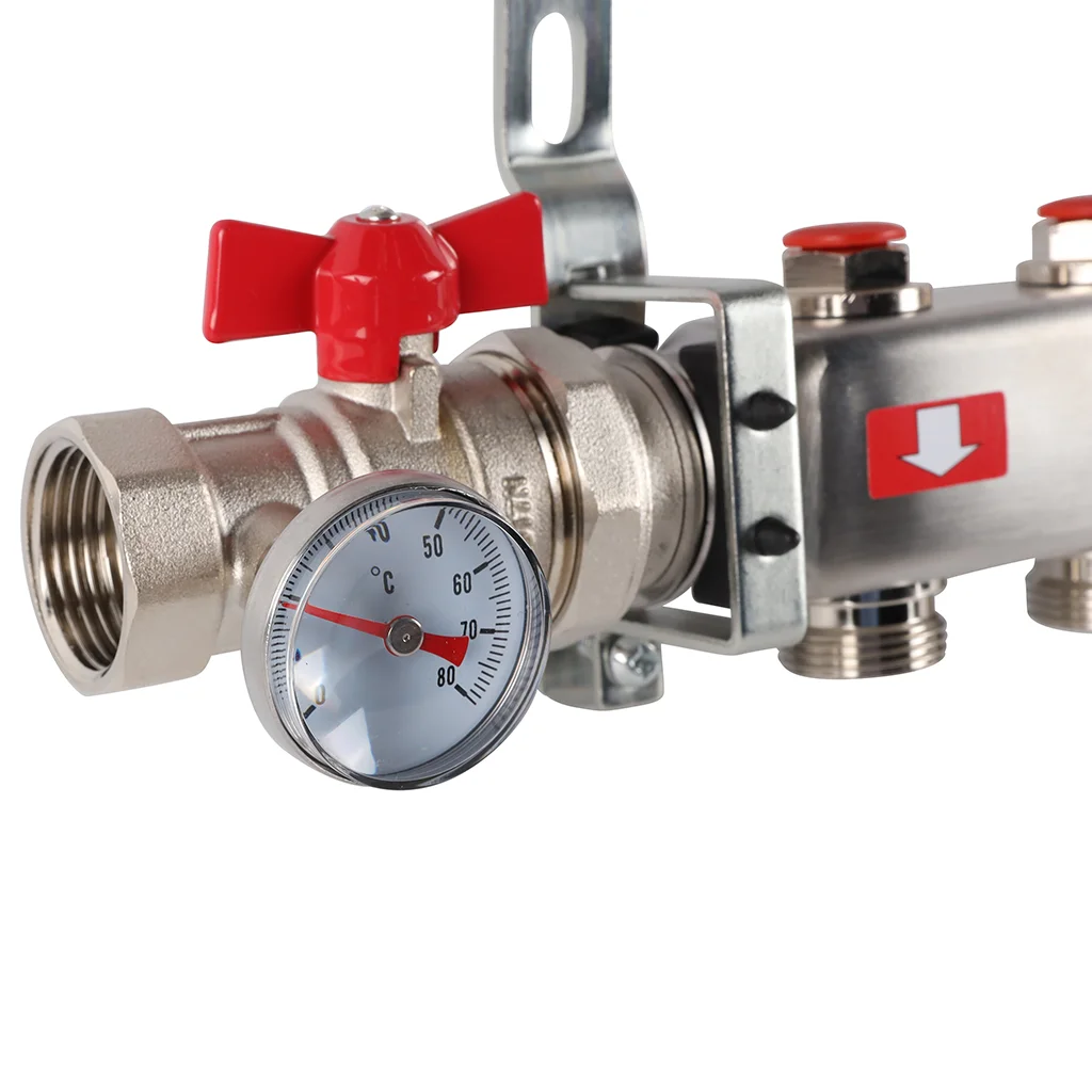 ROMMER RMS-3210-000006 ROMMER Коллектор из нержавеющей стали в сборе без расходомеров 6 вых. ROMMER RMS-3210-000006 ROMMER Коллектор из нержавеющей стали в сборе без расходомеров 6 вых.