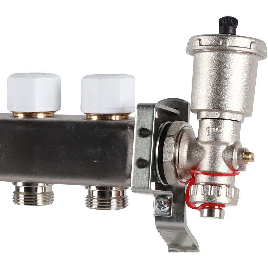 ROMMER RMS-3210-000010 ROMMER Коллектор из нержавеющей стали в сборе без расходомеров 10 вых. ROMMER RMS-3210-000010 ROMMER Коллектор из нержавеющей стали в сборе без расходомеров 10 вых.