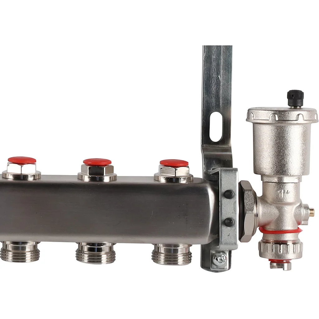 ROMMER RMS-3210-000010 ROMMER Коллектор из нержавеющей стали в сборе без расходомеров 10 вых. ROMMER RMS-3210-000010 ROMMER Коллектор из нержавеющей стали в сборе без расходомеров 10 вых.