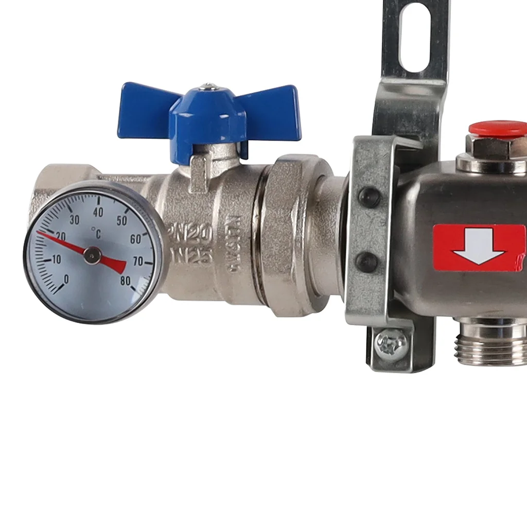 ROMMER RMS-3210-000010 ROMMER Коллектор из нержавеющей стали в сборе без расходомеров 10 вых. ROMMER RMS-3210-000010 ROMMER Коллектор из нержавеющей стали в сборе без расходомеров 10 вых.