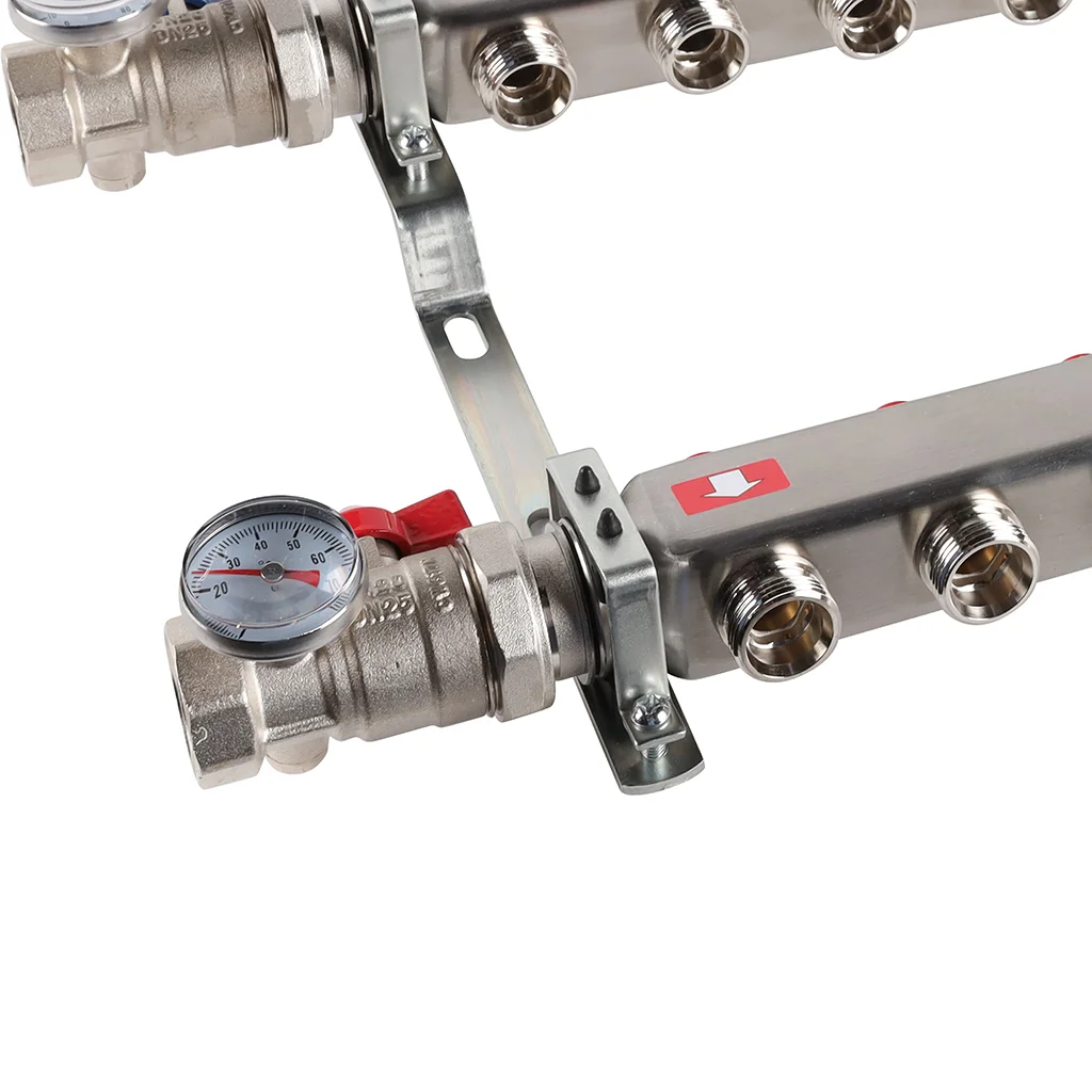 ROMMER RMS-3210-000011 ROMMER Коллектор из нержавеющей стали в сборе без расходомеров 11 вых. ROMMER RMS-3210-000011 ROMMER Коллектор из нержавеющей стали в сборе без расходомеров 11 вых.