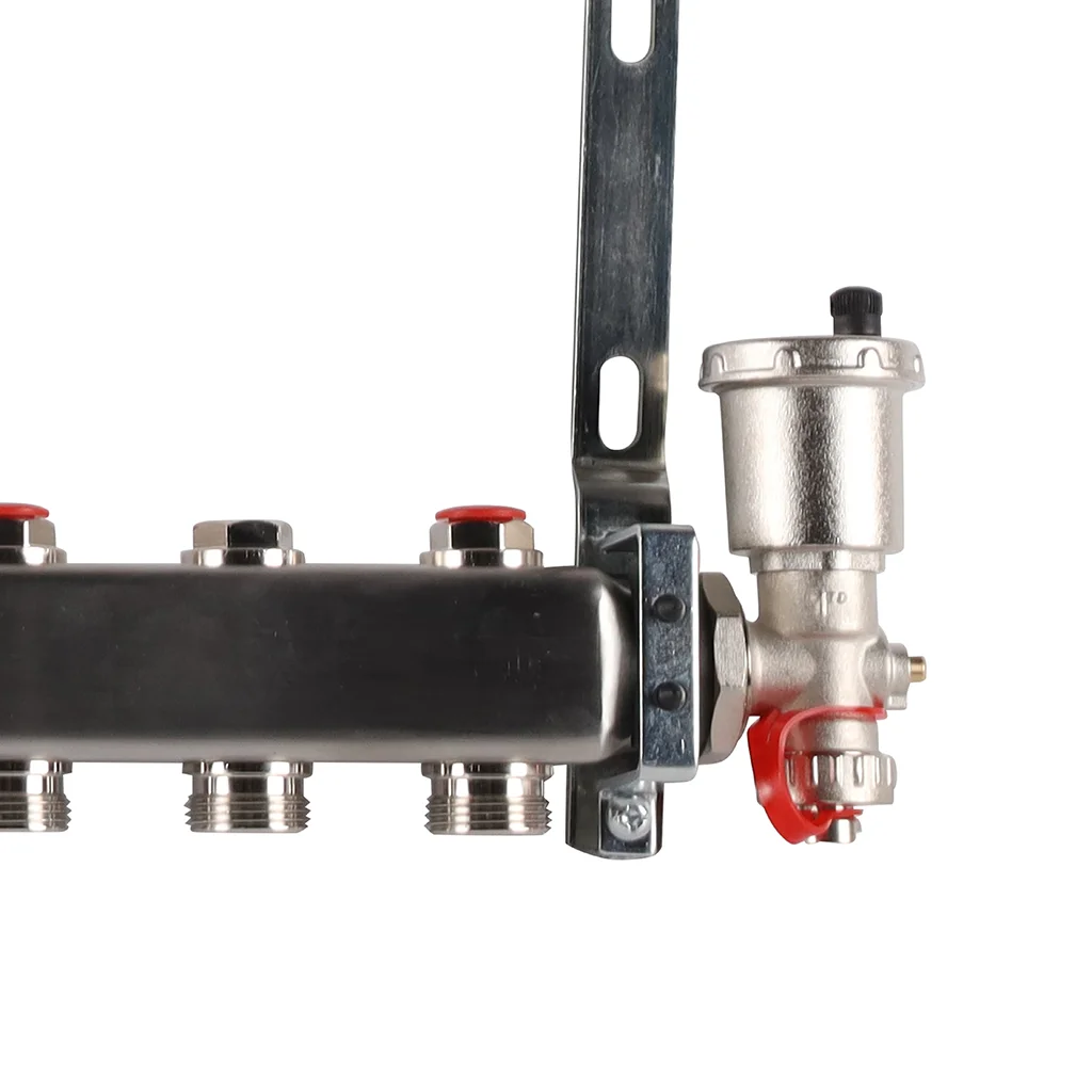 ROMMER RMS-3210-000012 ROMMER Коллектор из нержавеющей стали в сборе без расходомеров 12 вых. ROMMER RMS-3210-000012 ROMMER Коллектор из нержавеющей стали в сборе без расходомеров 12 вых.