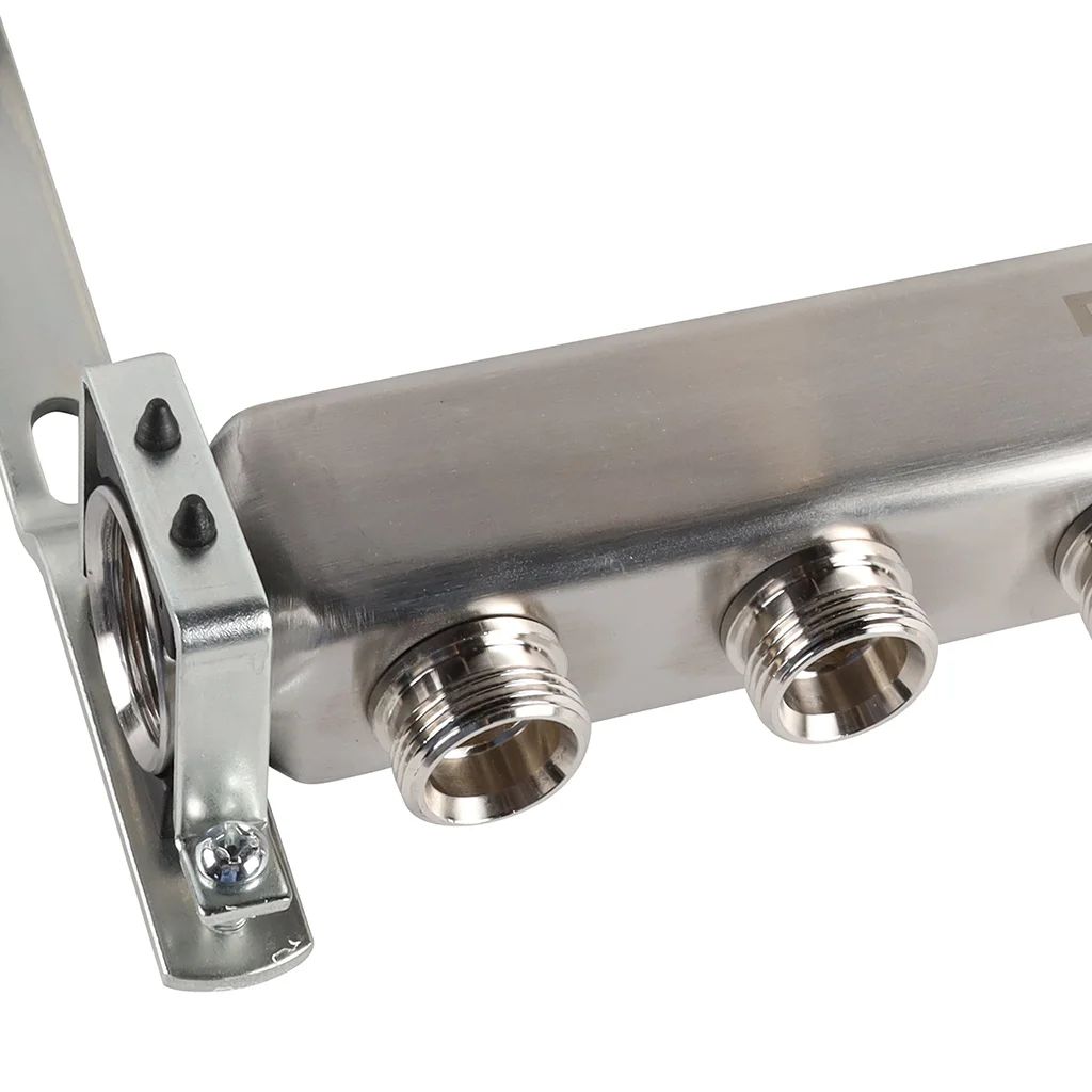 ROMMER RMS-4401-000006 ROMMER Коллектор из нержавеющей стали для радиаторной разводки 6 вых. ROMMER RMS-4401-000006 ROMMER Коллектор из нержавеющей стали для радиаторной разводки 6 вых.