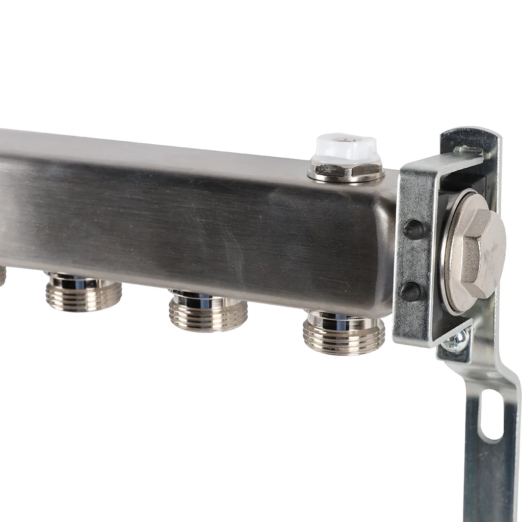 ROMMER RMS-4401-000007 ROMMER Коллектор из нержавеющей стали для радиаторной разводки 7 вых. ROMMER RMS-4401-000007 ROMMER Коллектор из нержавеющей стали для радиаторной разводки 7 вых.