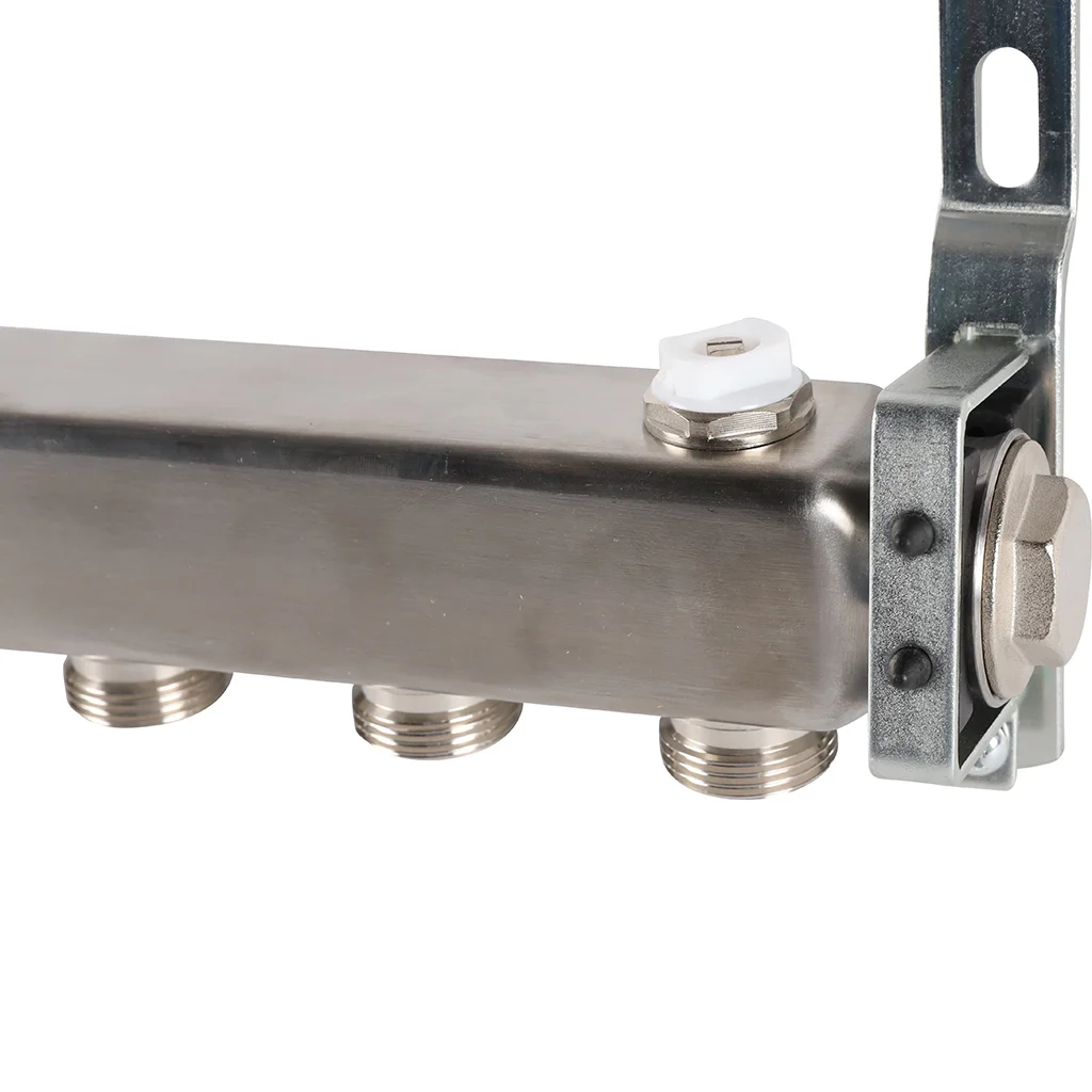 ROMMER RMS-4401-000007 ROMMER Коллектор из нержавеющей стали для радиаторной разводки 7 вых. ROMMER RMS-4401-000007 ROMMER Коллектор из нержавеющей стали для радиаторной разводки 7 вых.