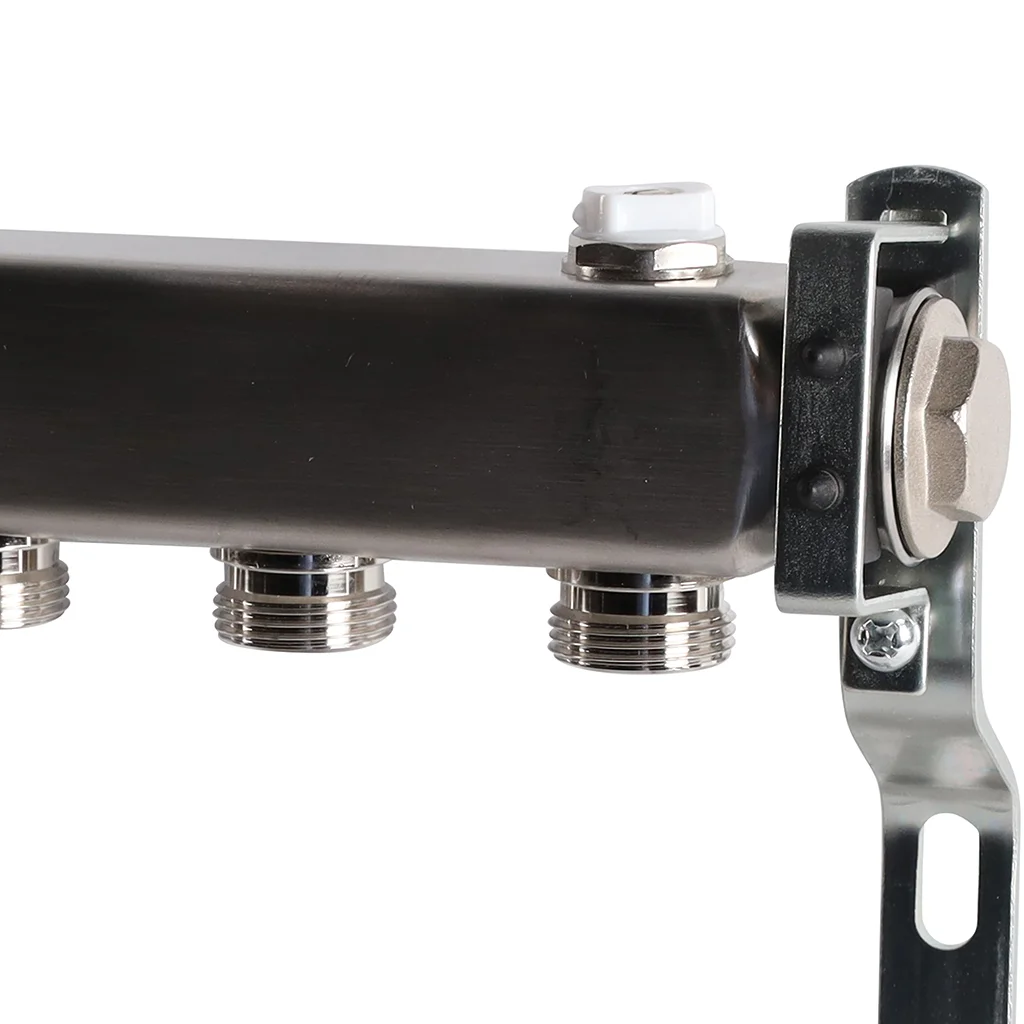 ROMMER RMS-4401-000009 ROMMER Коллектор из нержавеющей стали для радиаторной разводки 9 вых. ROMMER RMS-4401-000009 ROMMER Коллектор из нержавеющей стали для радиаторной разводки 9 вых.