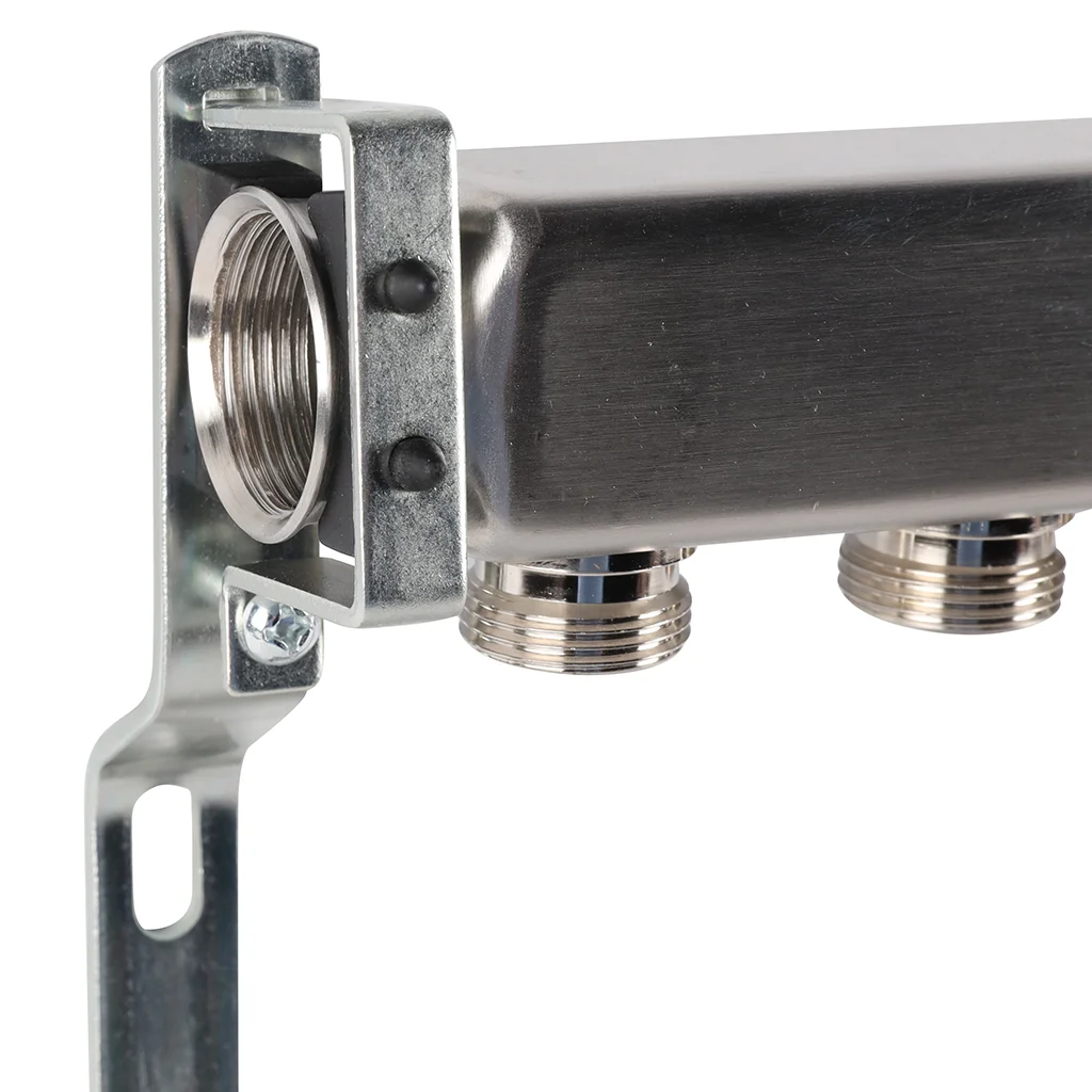 ROMMER RMS-4401-000009 ROMMER Коллектор из нержавеющей стали для радиаторной разводки 9 вых. ROMMER RMS-4401-000009 ROMMER Коллектор из нержавеющей стали для радиаторной разводки 9 вых.