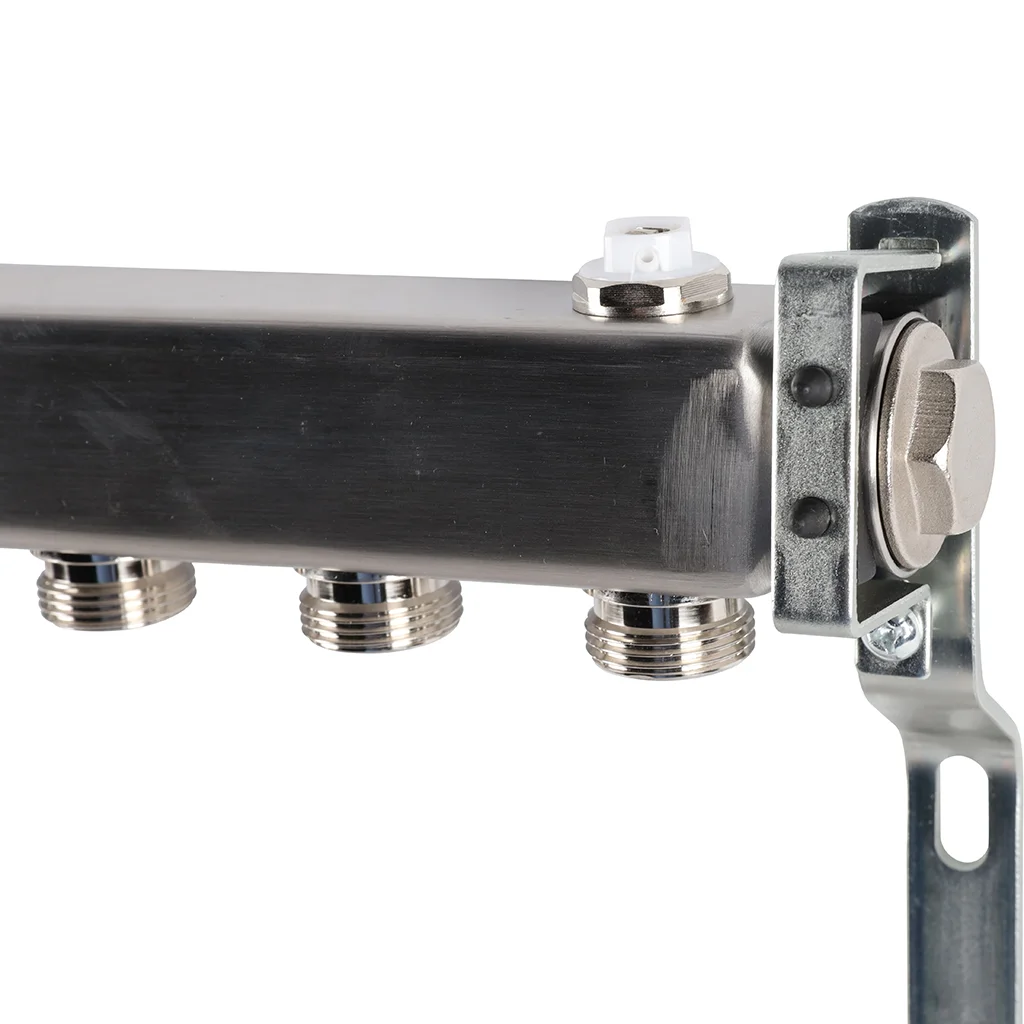 ROMMER RMS-4401-000010 ROMMER Коллектор из нержавеющей стали для радиаторной разводки 10 вых. ROMMER RMS-4401-000010 ROMMER Коллектор из нержавеющей стали для радиаторной разводки 10 вых.