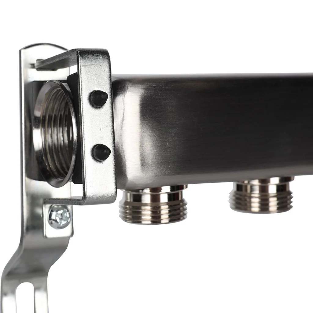 ROMMER RMS-4401-000011 ROMMER Коллектор из нержавеющей стали для радиаторной разводки 11 вых. ROMMER RMS-4401-000011 ROMMER Коллектор из нержавеющей стали для радиаторной разводки 11 вых.