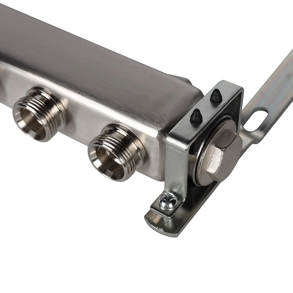 ROMMER RMS-4401-000012 ROMMER Коллектор из нержавеющей стали для радиаторной разводки 12 вых. ROMMER RMS-4401-000012 ROMMER Коллектор из нержавеющей стали для радиаторной разводки 12 вых.