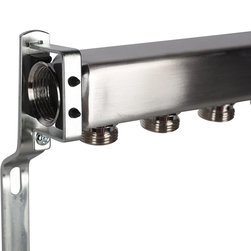 ROMMER RMS-4401-000012 ROMMER Коллектор из нержавеющей стали для радиаторной разводки 12 вых. ROMMER RMS-4401-000012 ROMMER Коллектор из нержавеющей стали для радиаторной разводки 12 вых.