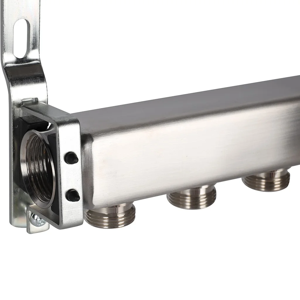 ROMMER RMS-4401-000012 ROMMER Коллектор из нержавеющей стали для радиаторной разводки 12 вых. ROMMER RMS-4401-000012 ROMMER Коллектор из нержавеющей стали для радиаторной разводки 12 вых.