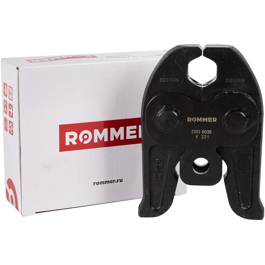 ROMMER RPT-0003-000022 ROMMER Пресс-клещи V-профиль, 22 ROMMER RPT-0003-000022 ROMMER Пресс-клещи V-профиль, 22
