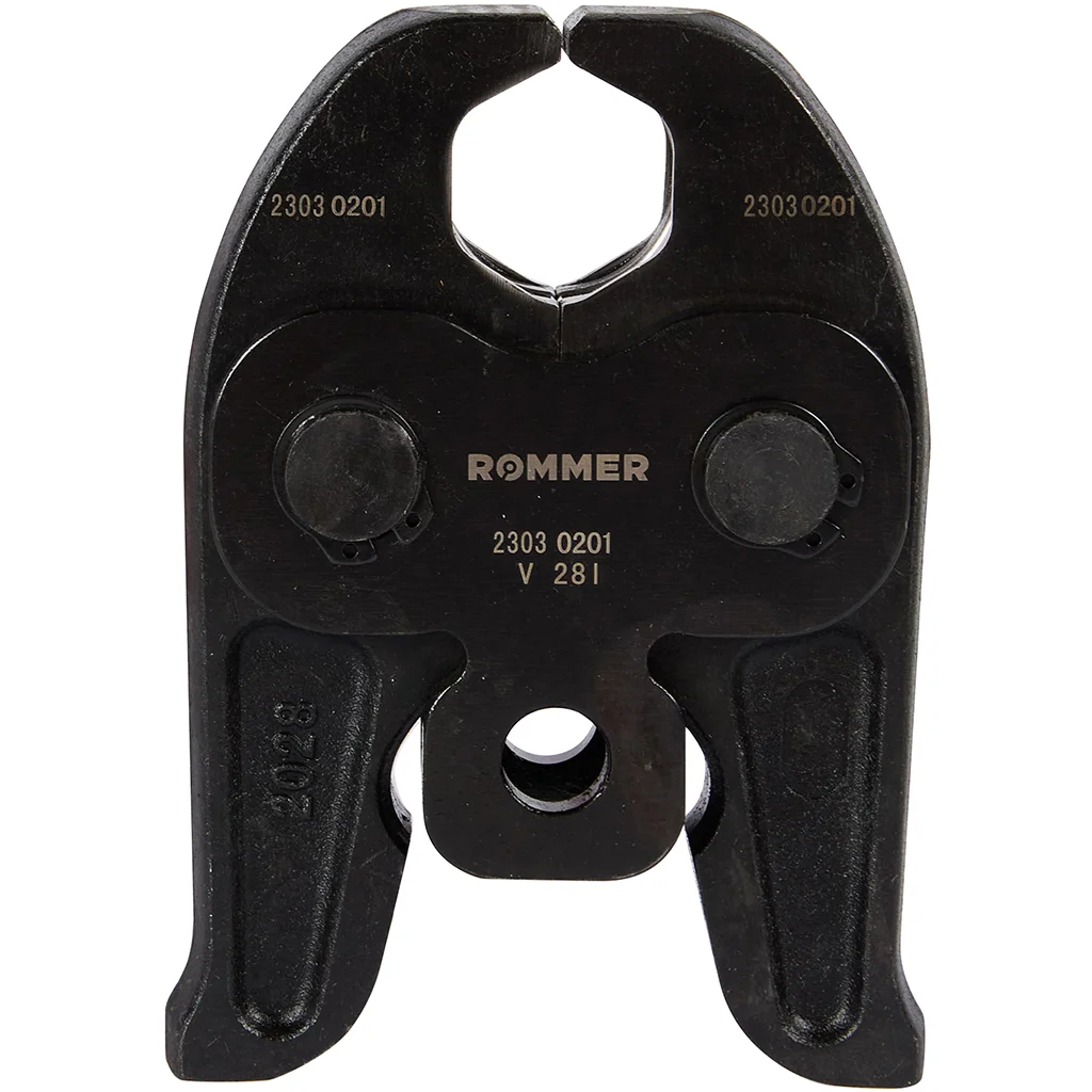 ROMMER RPT-0003-000028 ROMMER Пресс-клещи V-профиль, 28 ROMMER RPT-0003-000028 ROMMER Пресс-клещи V-профиль, 28