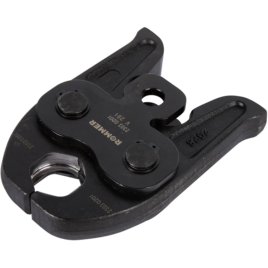 ROMMER RPT-0003-000028 ROMMER Пресс-клещи V-профиль, 28 ROMMER RPT-0003-000028 ROMMER Пресс-клещи V-профиль, 28