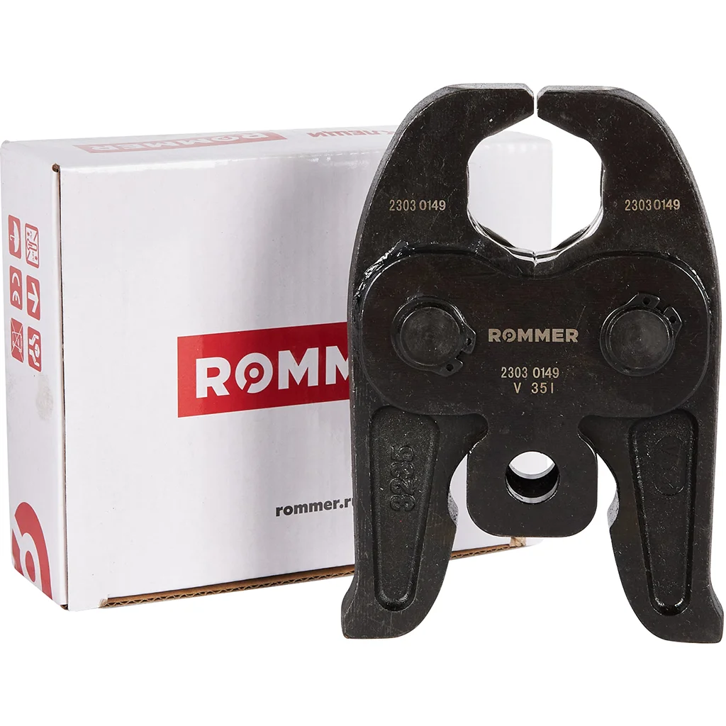 ROMMER RPT-0003-000035 ROMMER Пресс-клещи V-профиль, 35 ROMMER RPT-0003-000035 ROMMER Пресс-клещи V-профиль, 35