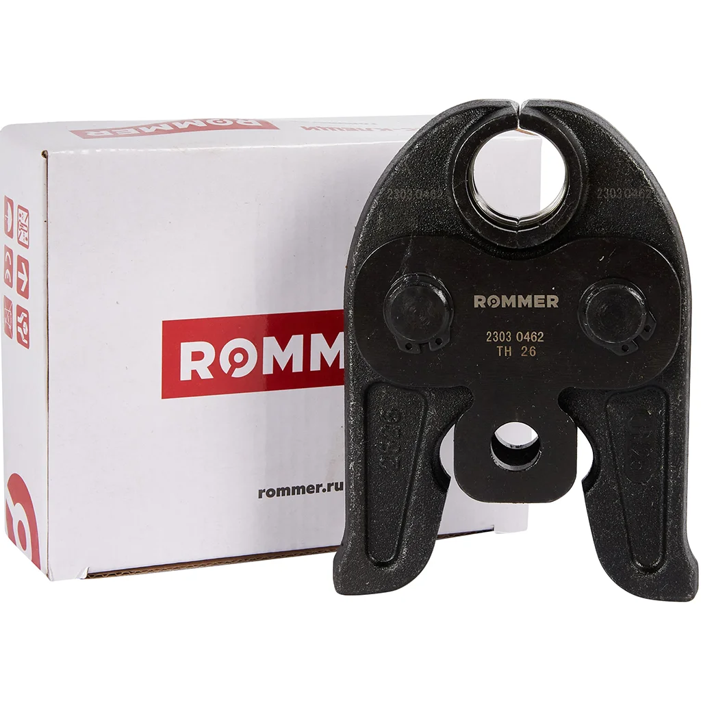 ROMMER RPT-0004-000026 ROMMER Пресс-клещи TH-профиль, 26 ROMMER RPT-0004-000026 ROMMER Пресс-клещи TH-профиль, 26