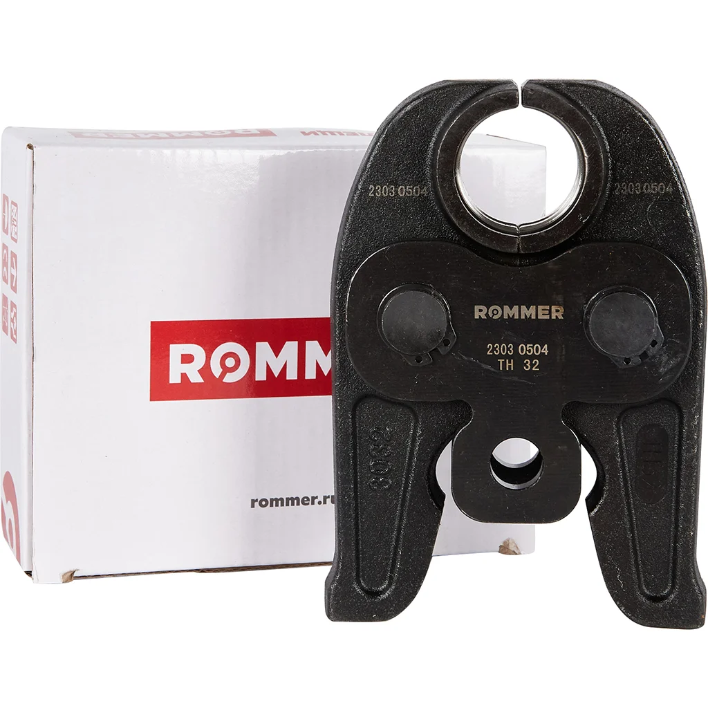 ROMMER RPT-0004-000032 ROMMER Пресс-клещи TH-профиль, 32 ROMMER RPT-0004-000032 ROMMER Пресс-клещи TH-профиль, 32