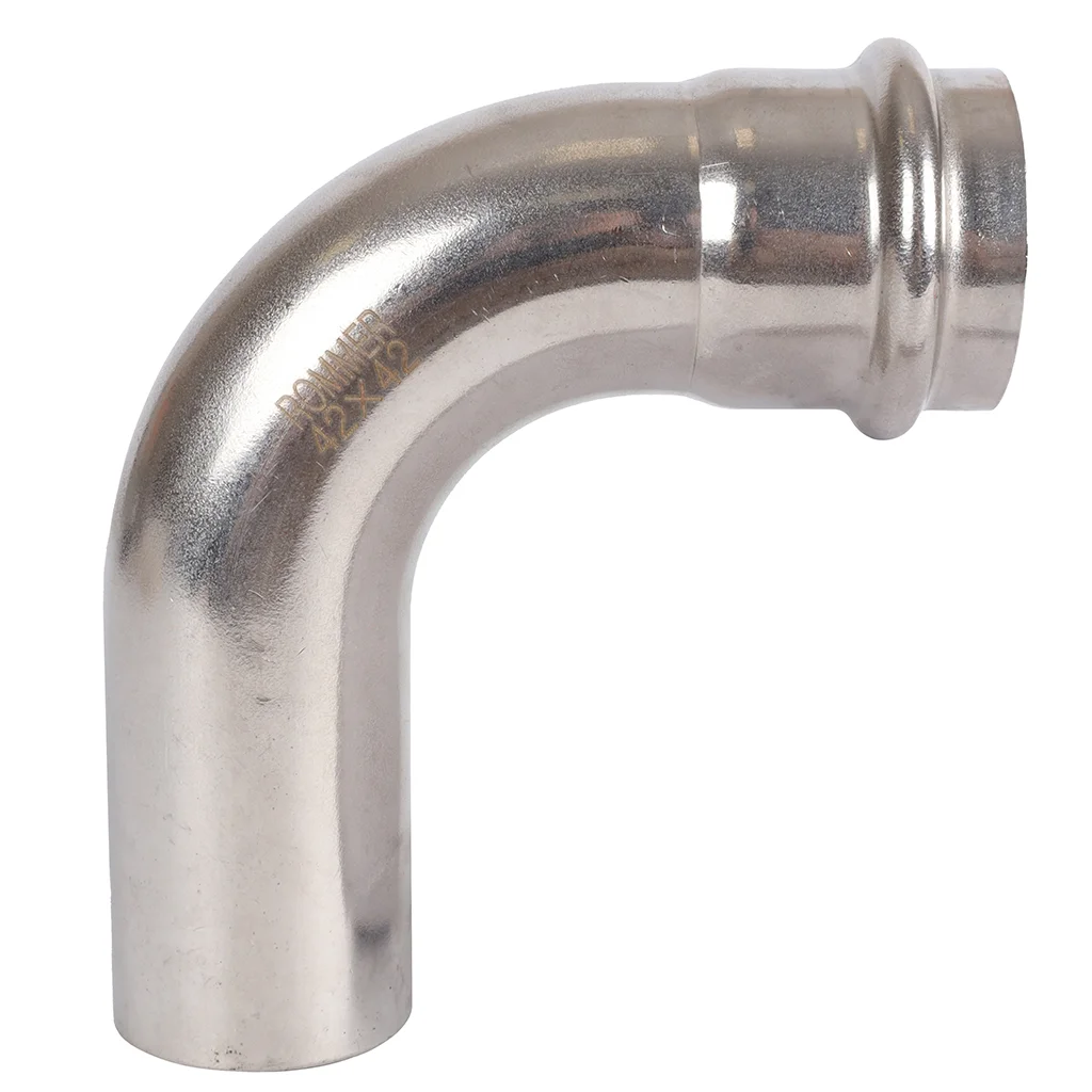 ROMMER RSS-0002-000042 ROMMER Угольник однораструбный 90°-НПр, 42, из нержавеющей стали прессовой ROMMER RSS-0002-000042 ROMMER Угольник однораструбный 90°-НПр, 42, из нержавеющей стали прессовой