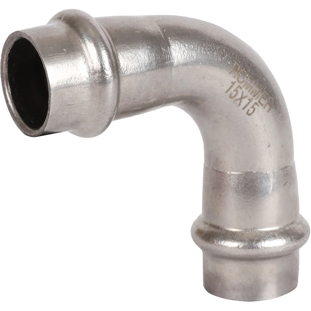 ROMMER RSS-0003-000015 ROMMER Угольник 90°-ВПр, 15, из нержавеющей стали прессовой ROMMER RSS-0003-000015 ROMMER Угольник 90°-ВПр, 15, из нержавеющей стали прессовой