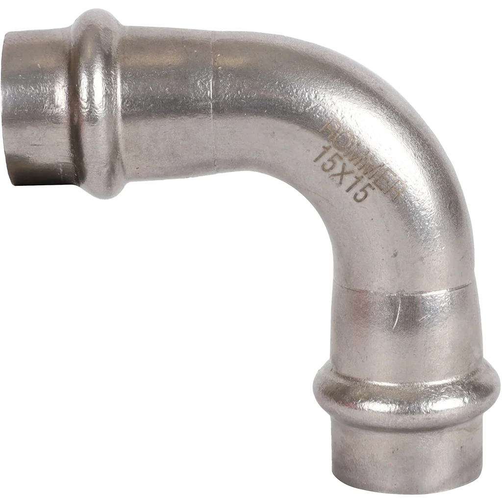 ROMMER RSS-0003-000015 ROMMER Угольник 90°-ВПр, 15, из нержавеющей стали прессовой ROMMER RSS-0003-000015 ROMMER Угольник 90°-ВПр, 15, из нержавеющей стали прессовой
